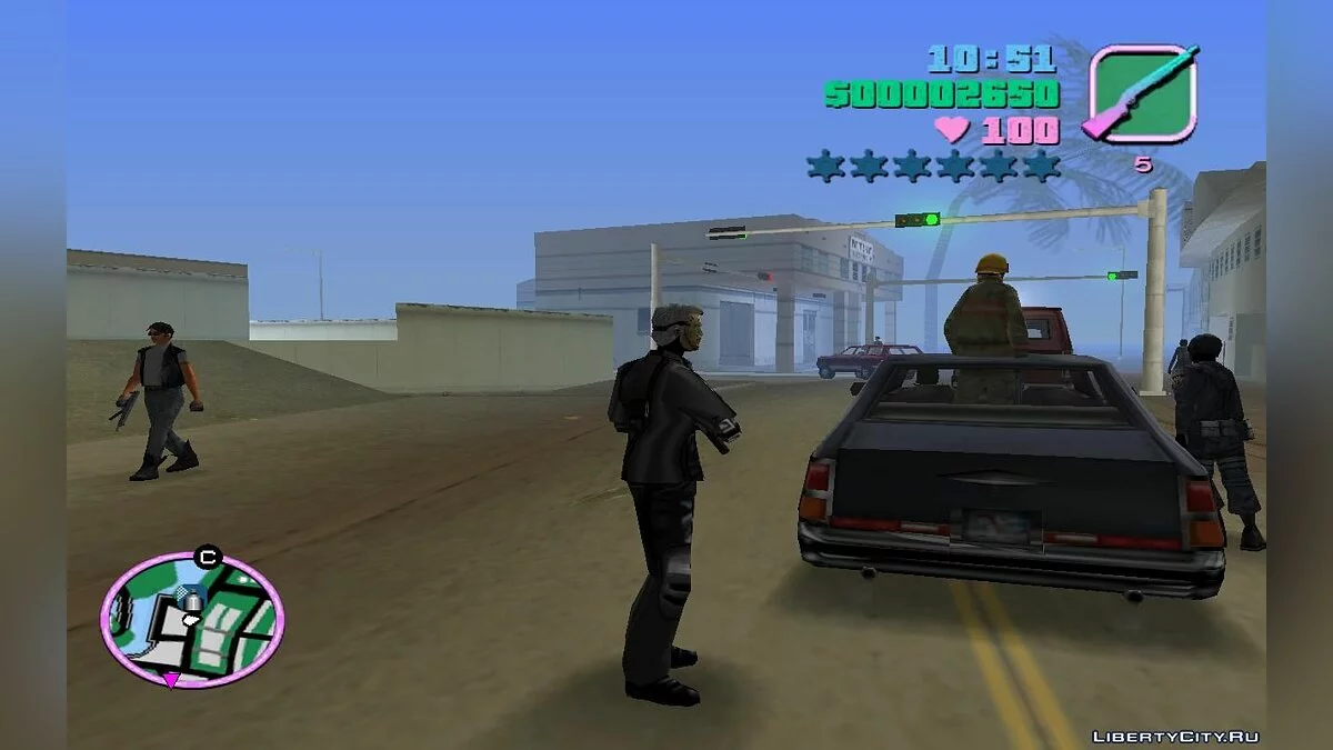 Generación adicional de todos los vehículos y actores en las calles (VC) 3.3 / GTA Vice City