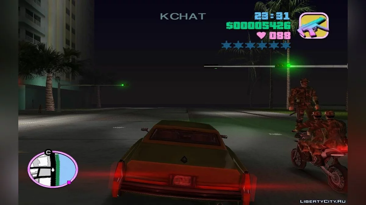 Generación adicional de todos los vehículos y actores en las calles (VC) 3.3 / GTA Vice City