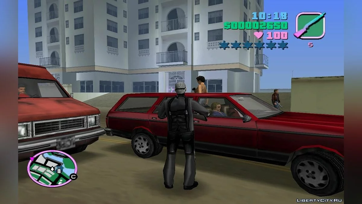 Generación adicional de todos los vehículos y actores en las calles (VC) 3.3 / GTA Vice City