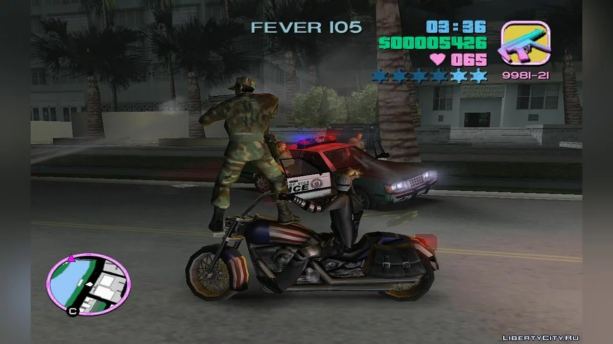 Generación adicional de todos los vehículos y actores en las calles (VC) 3.3 / GTA Vice City