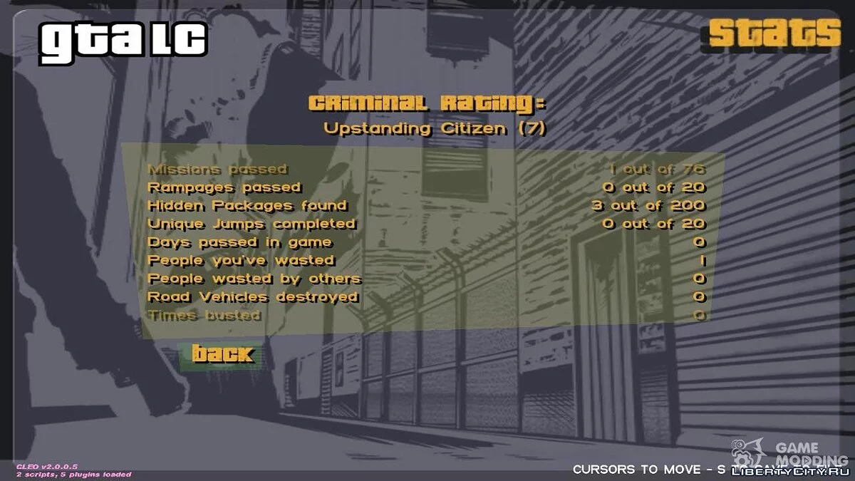 Liberty city hardcor. Hardcore mod for Liberty City. / GTA Vice City