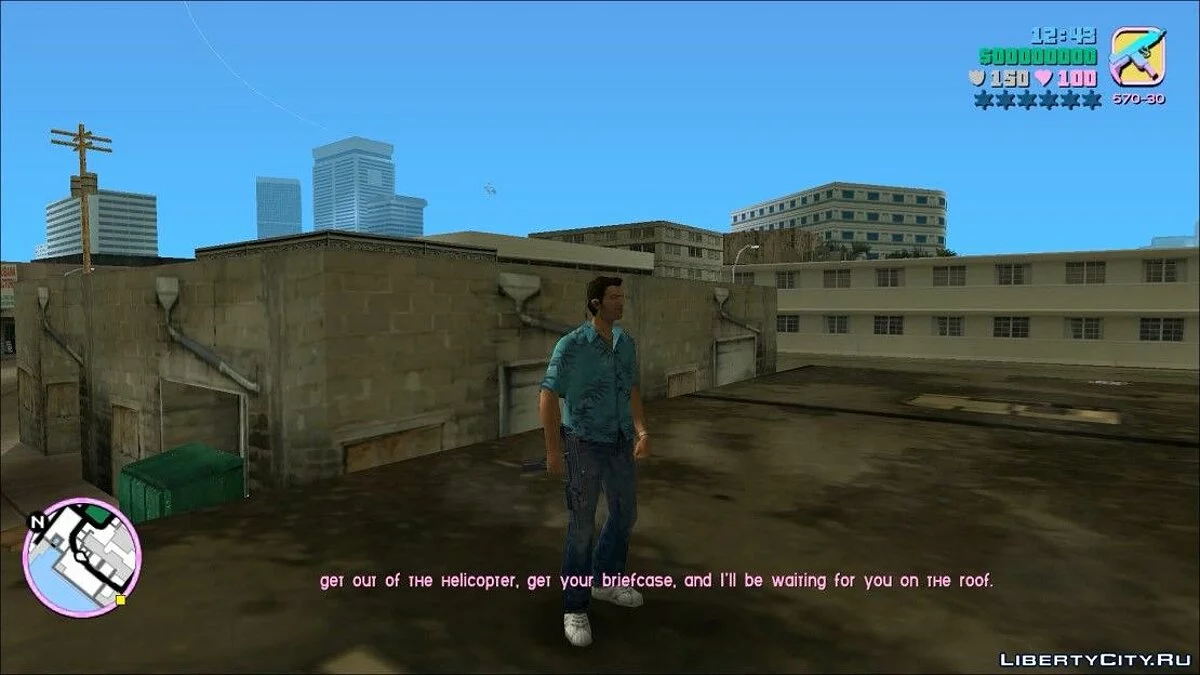 Місія [lua] “Брудна Білизна”. / GTA Vice City