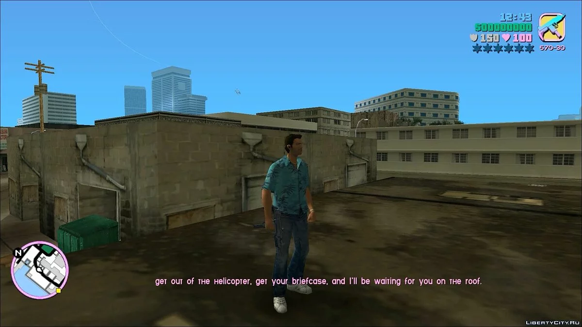 Місія [lua] “Брудна Білизна”. / GTA Vice City