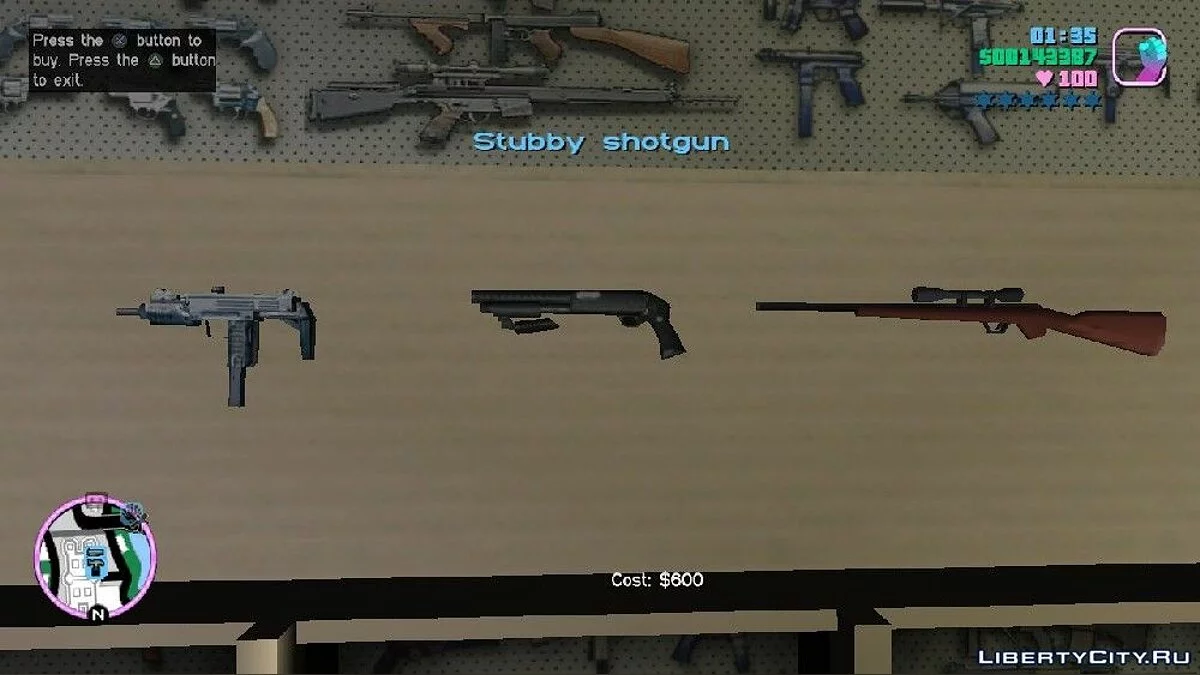 GInput VC v1.11 / GTA Vice City