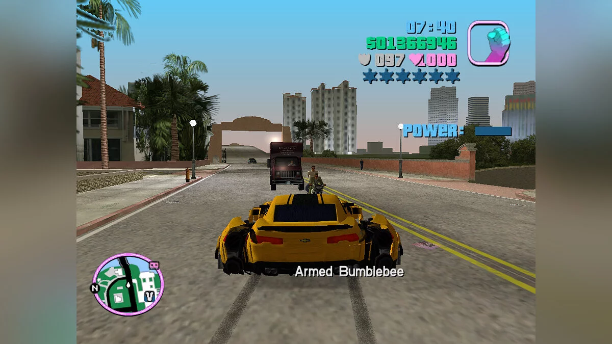 Mod Bumblebee / GTA Vice City