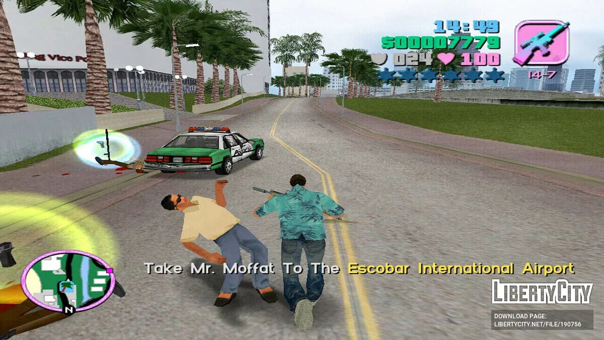 Beta Mission with Mr. Moffat / GTA Vice City