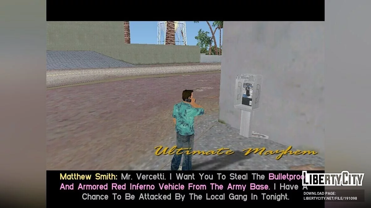 Остаточний хаос новий мод місії / GTA Vice City