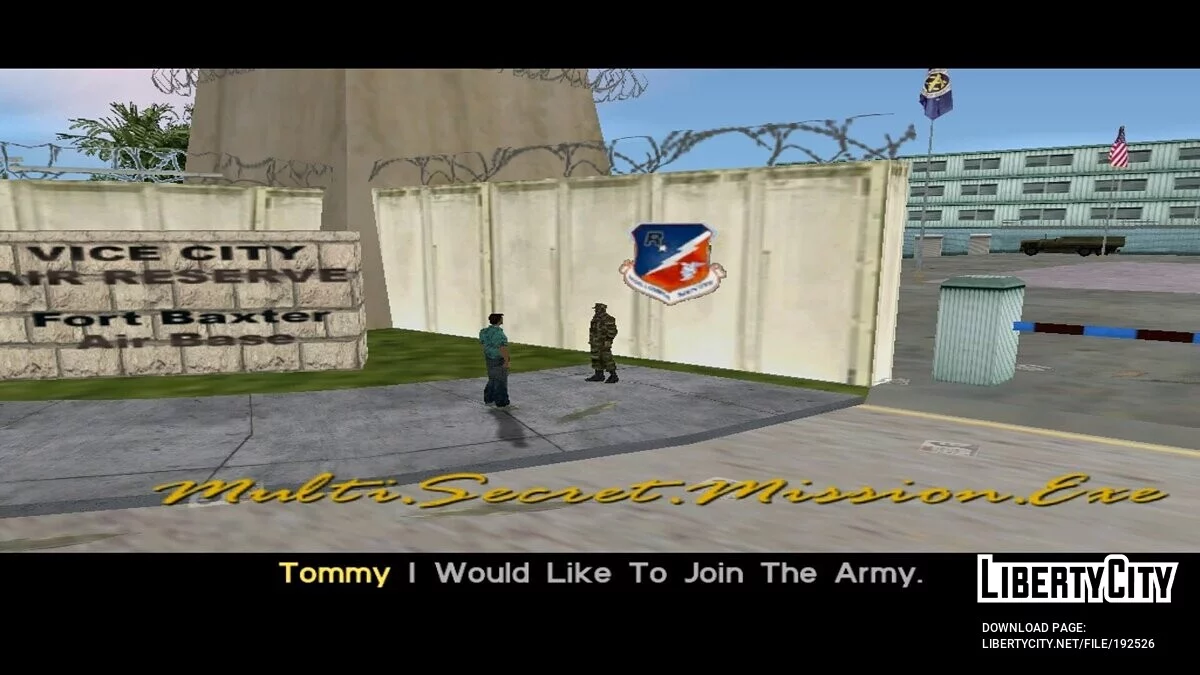 Армійська демонстрація нової місії / GTA Vice City