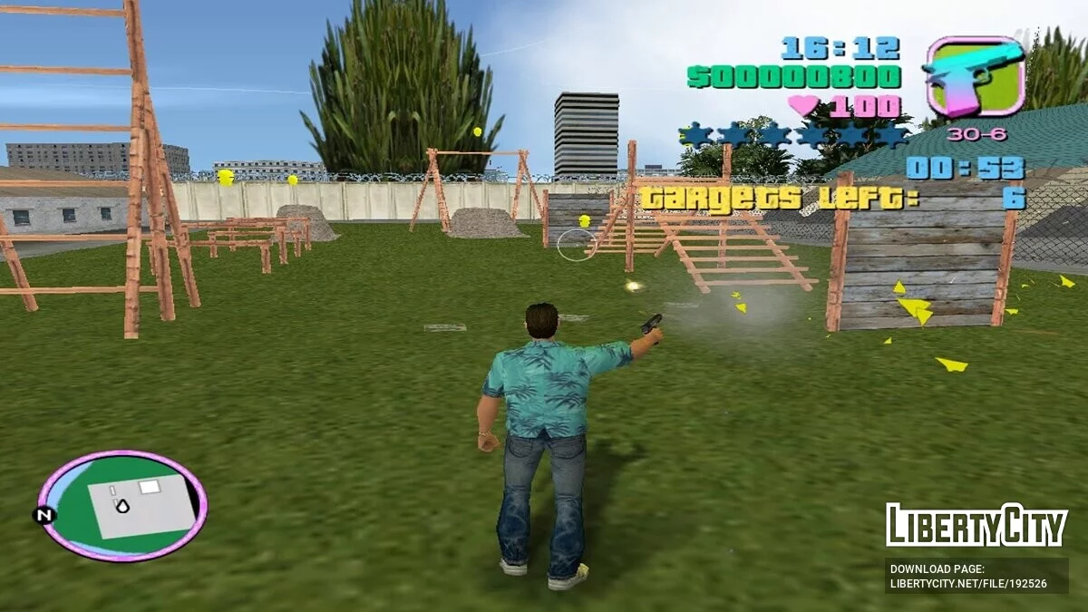 Армійська демонстрація нової місії / GTA Vice City
