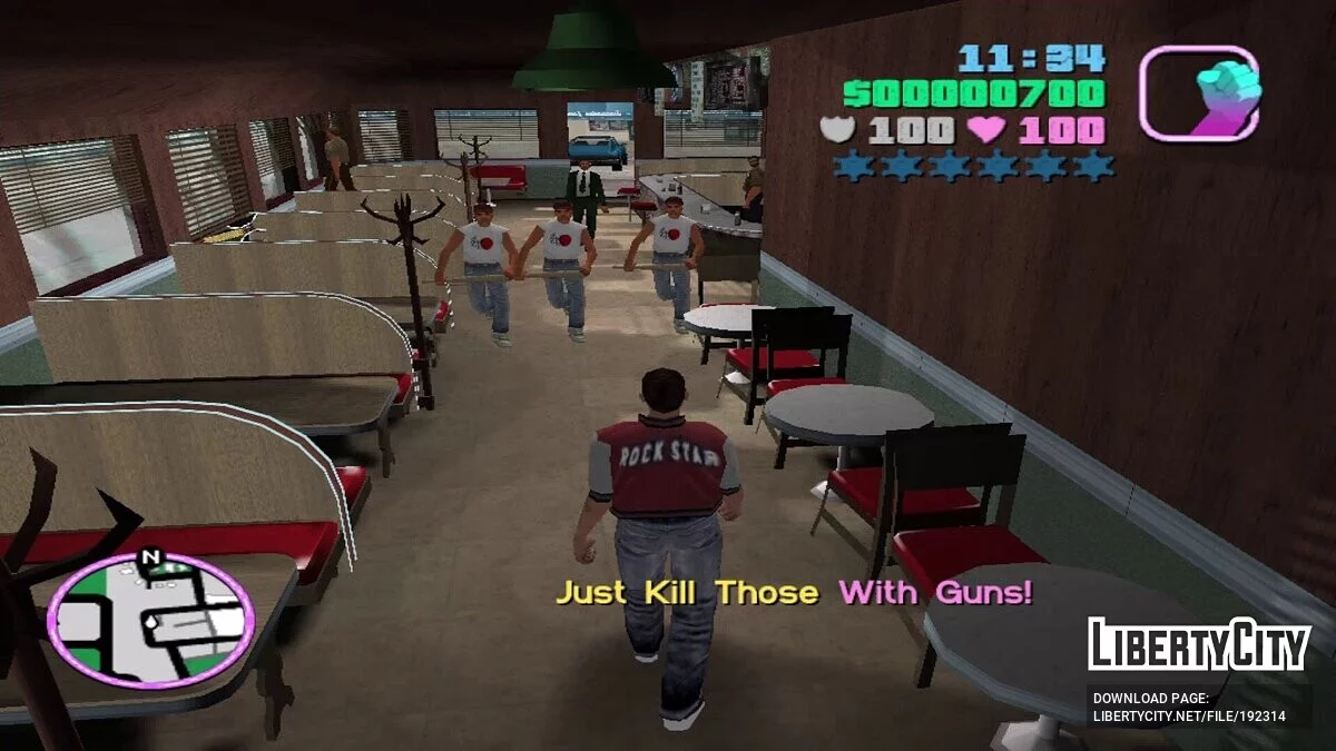 New Mission Mod Giovanni Forelli Revenge / GTA Vice City
