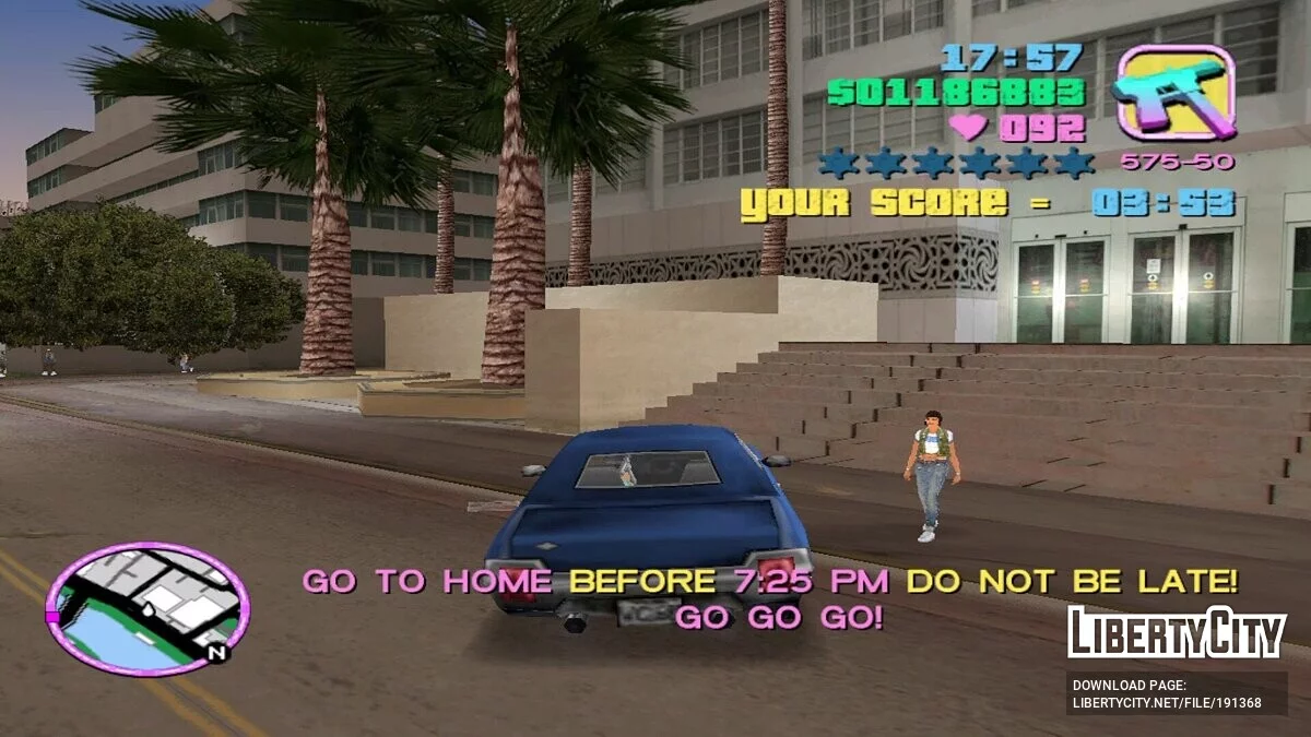 New Mission Real Life Simulator Hard Edition / GTA Vice City