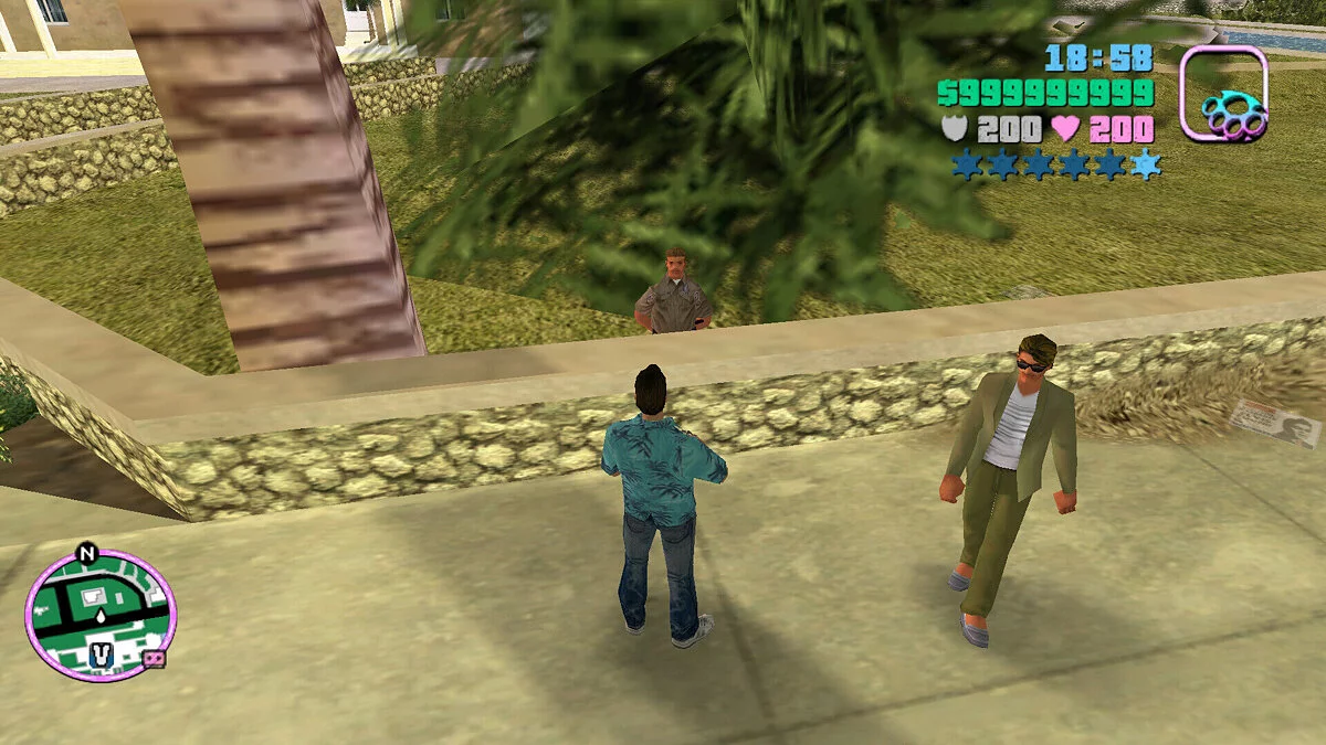 La capacité de Tommy à parler / GTA Vice City