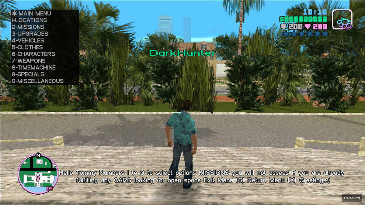 Cheat Menu v5 (PC) New Features for GTA San Andreas