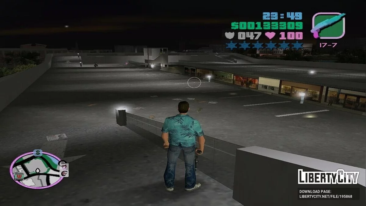 Покупка всього транспорту на даху стоянки торгового центру / GTA Vice City