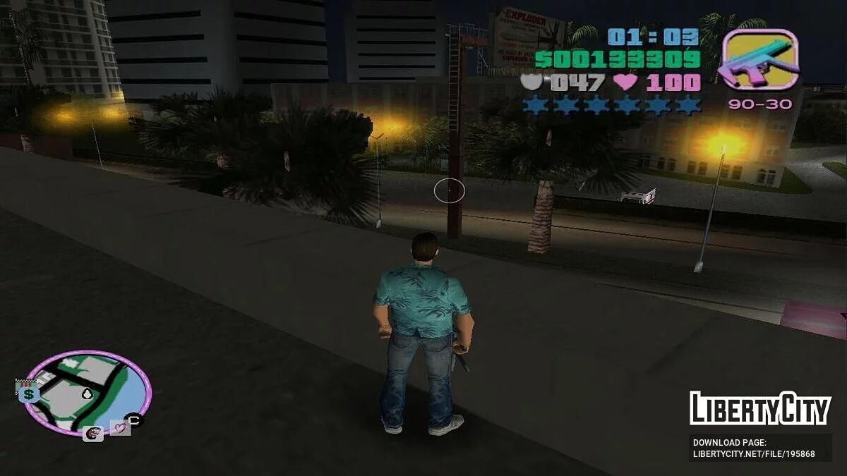 Покупка всього транспорту на даху стоянки торгового центру / GTA Vice City