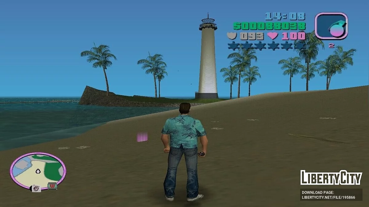 Покупка всього транспорту у маяка / GTA Vice City