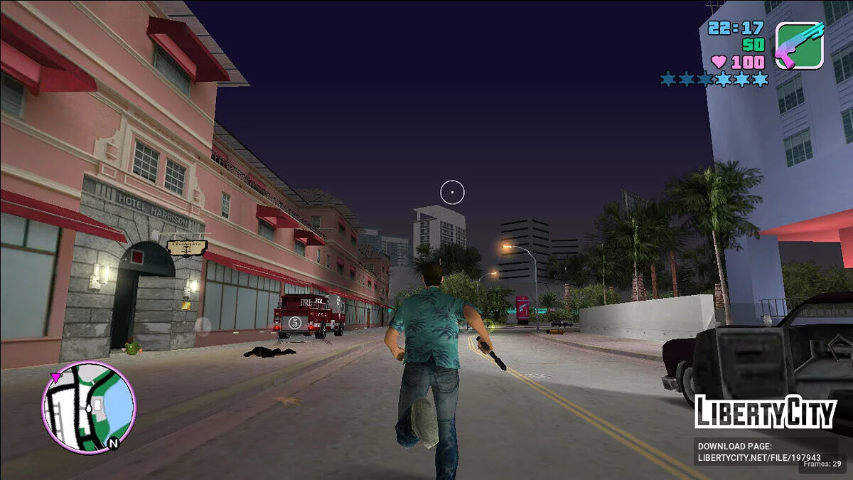 Sprint With Two-Handed Weapons / GTA Vice City