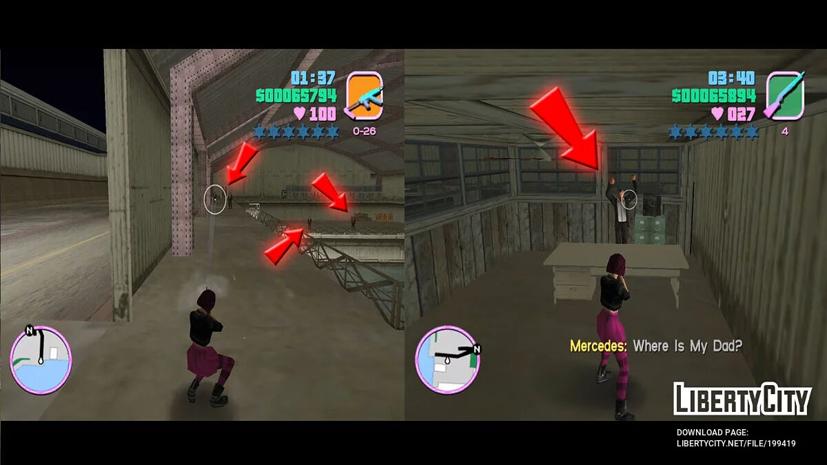 Mercedes Mission Pack / GTA Vice City
