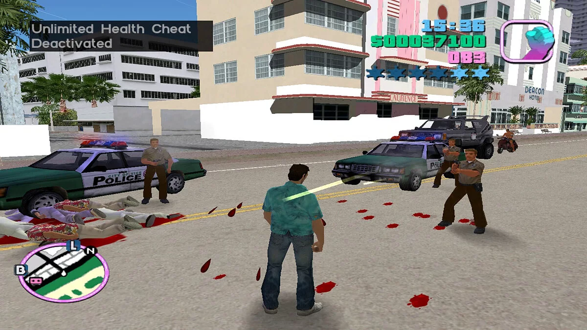 Чит-код для нескінченного здоров'я / GTA Vice City