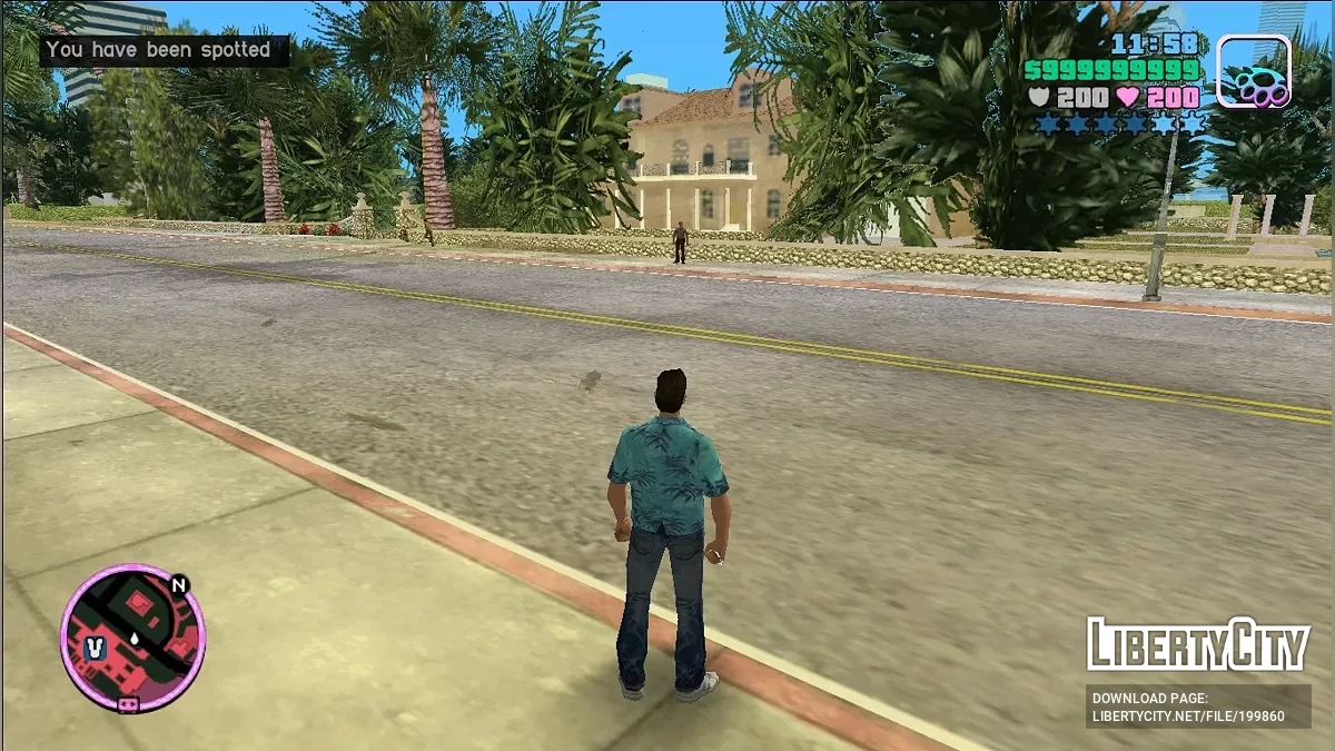 Sistem Persembunyian Tingkat Buronan (VC) / GTA Vice City