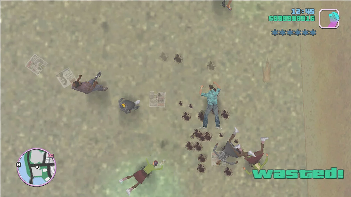 GTA VC, but everyone really hates Tommy / GTA Vice City