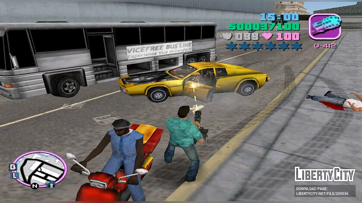 Нова фізика для транспорту / GTA Vice City