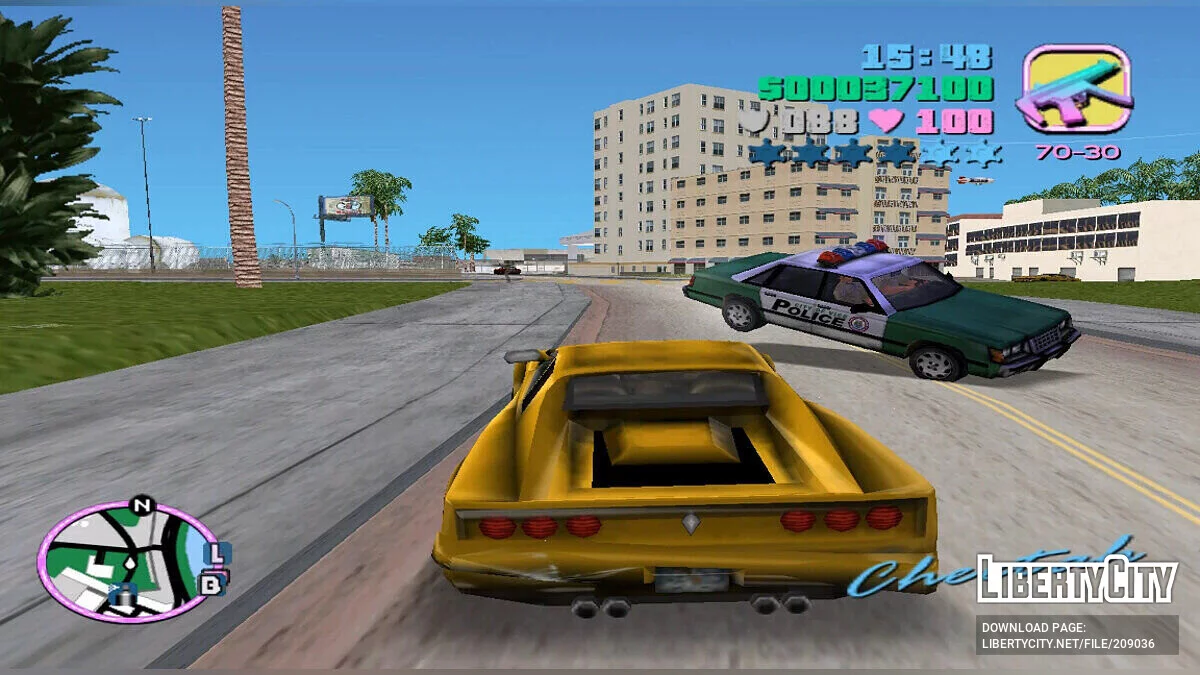 Нова фізика для транспорту / GTA Vice City