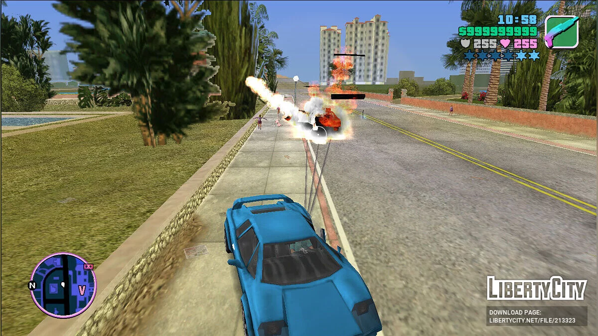 Manual Driveby (VC) / جي تي إيه فايس سيتي