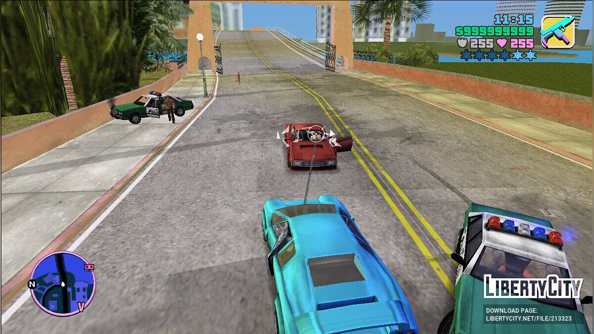 Manual Driveby (VC) / جي تي إيه فايس سيتي