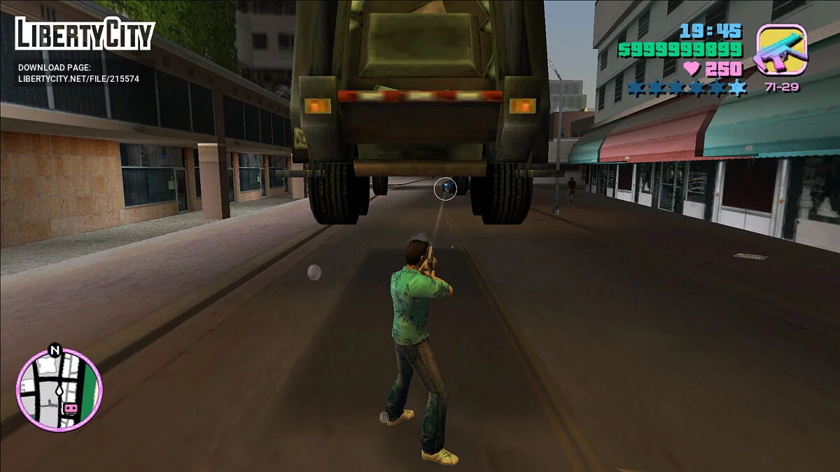 Vehicular Bullets / GTA Vice City