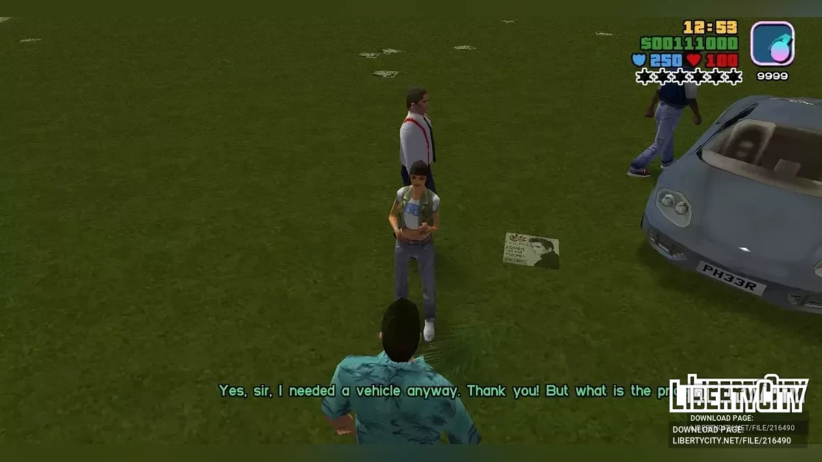 Vendedor de carros / GTA Vice City