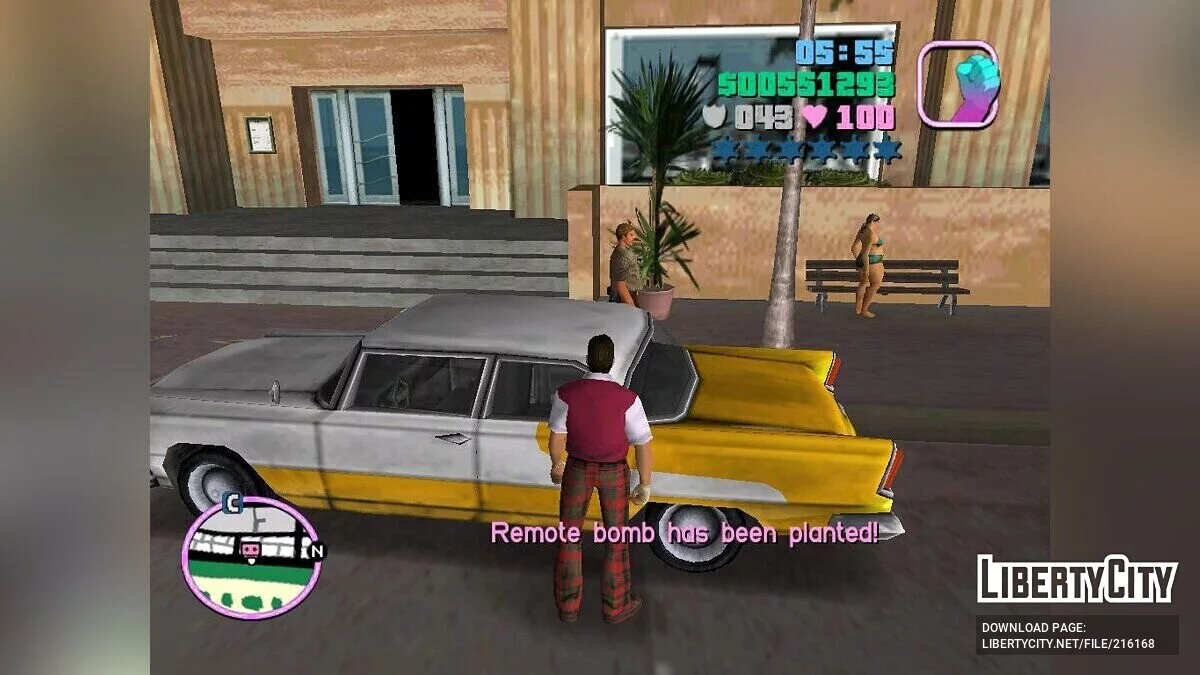 Бомба з дистанційним керуванням / GTA Vice City