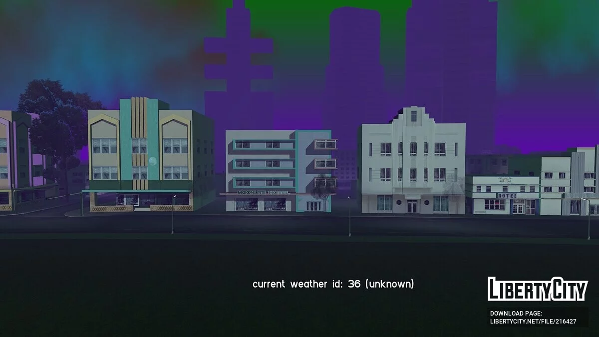 Show Weather id 1.0 / GTA Vice City