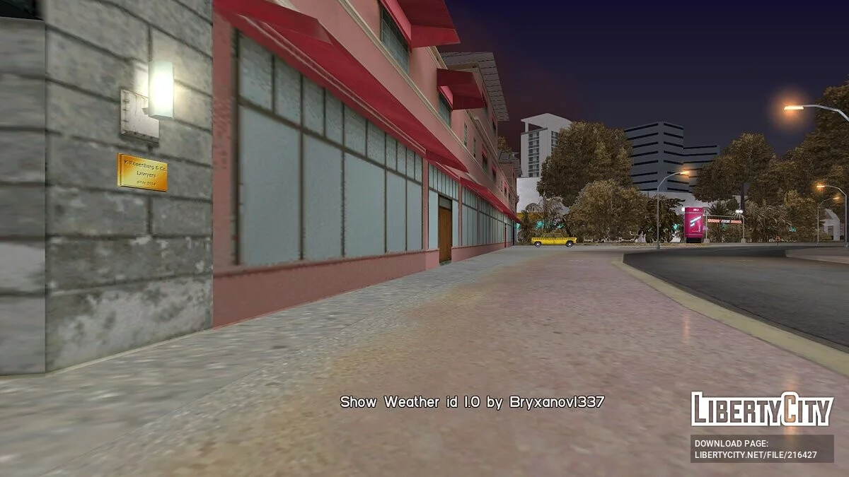 Show Weather id 1.0 / GTA Vice City
