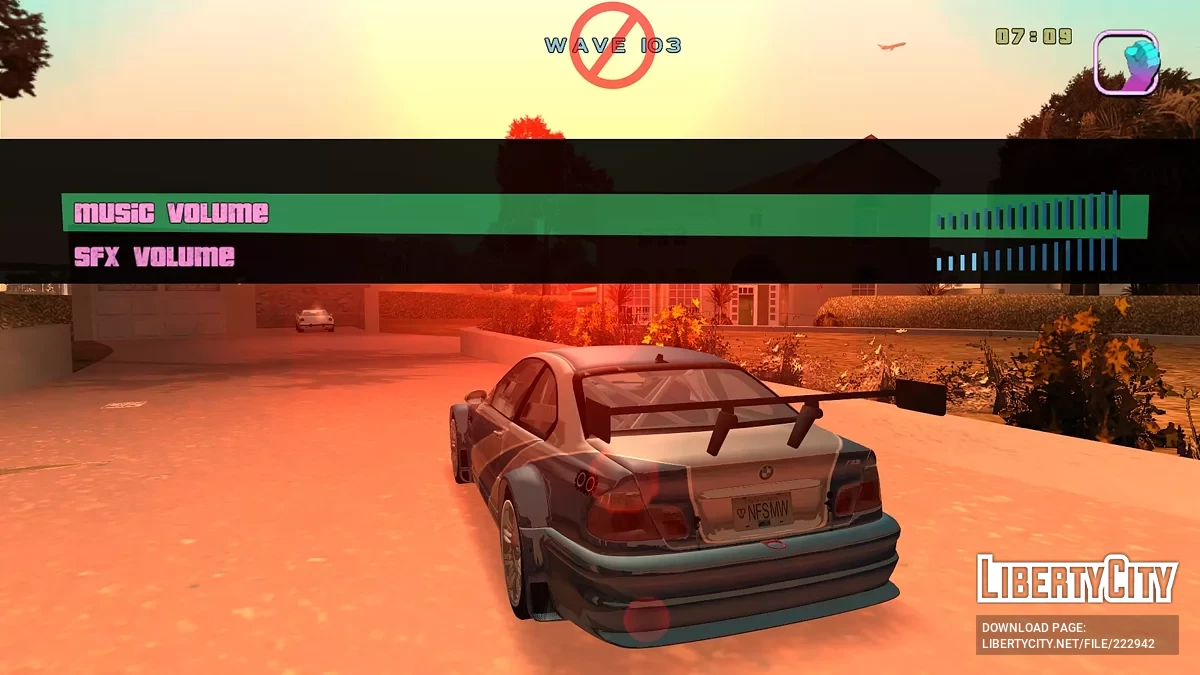 Вимкнення радіо при 0% гучності / GTA Vice City