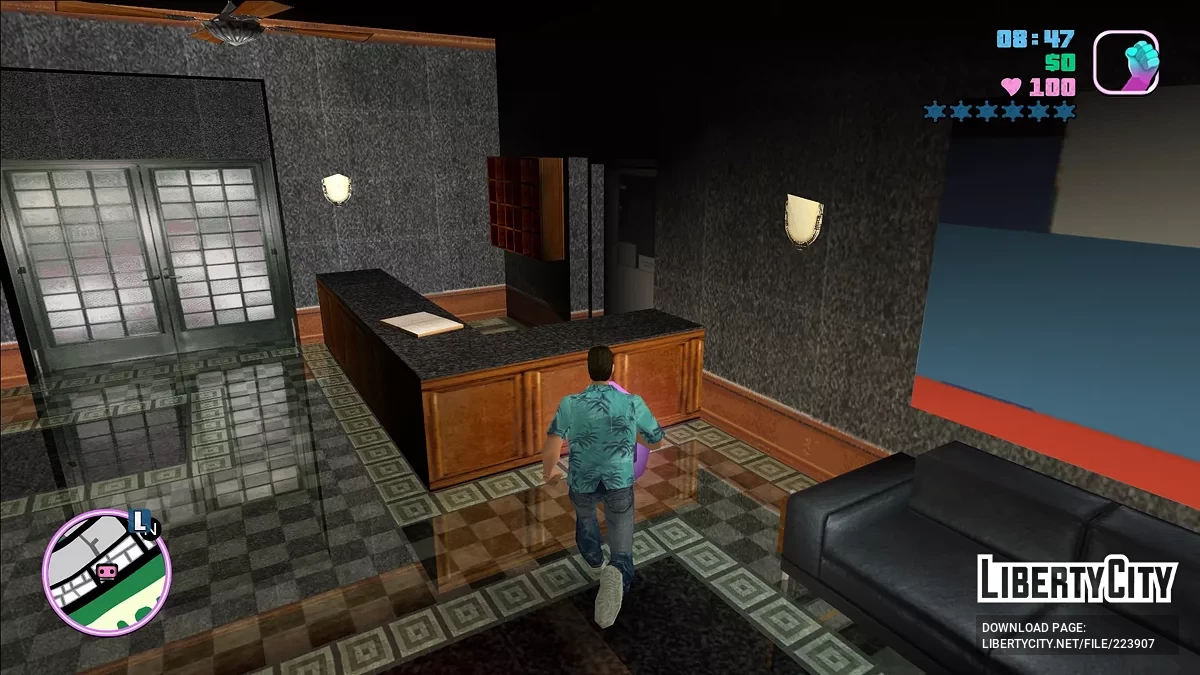 Відключення зміщення часу при збереженні / GTA Vice City