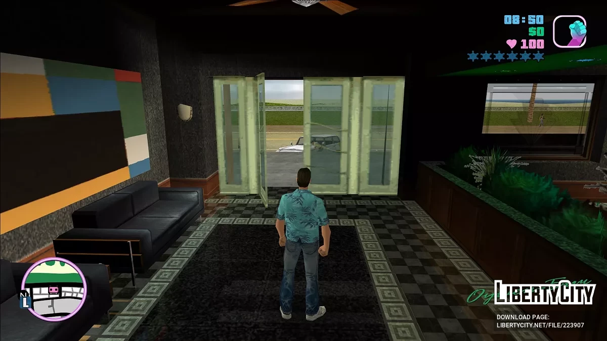 Відключення зміщення часу при збереженні / GTA Vice City