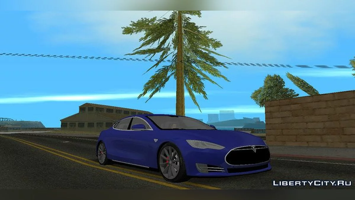 2014 Tesla Model S P85D / GTA Vice City