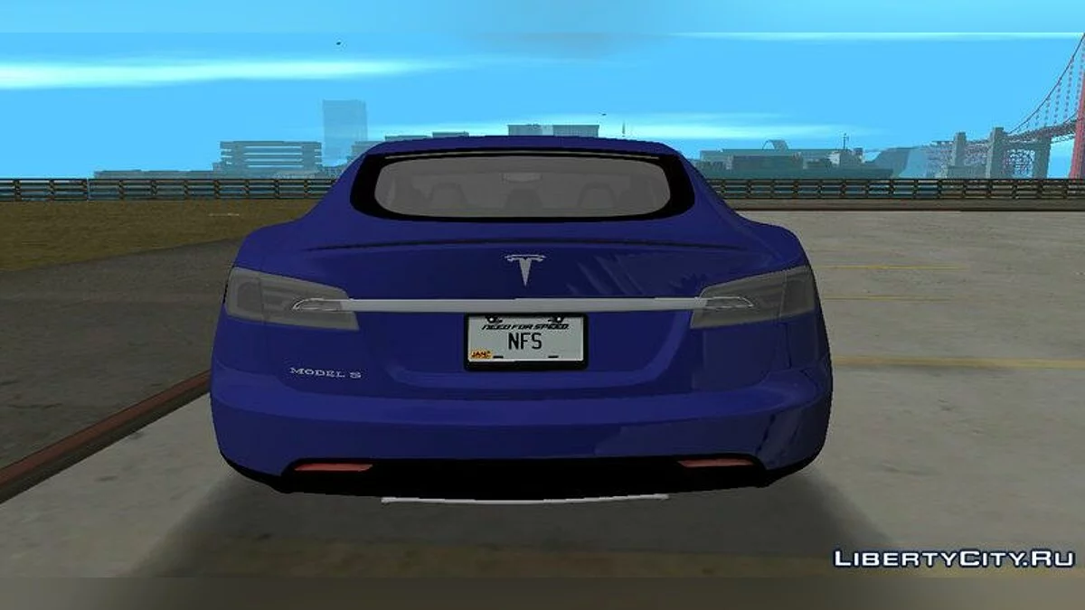 2014 Tesla Model S P85D / GTA Vice City