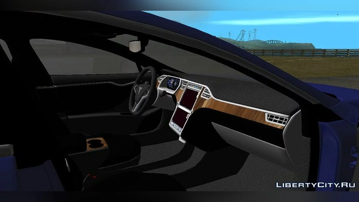 2014 Tesla Model S P85D / GTA Vice City