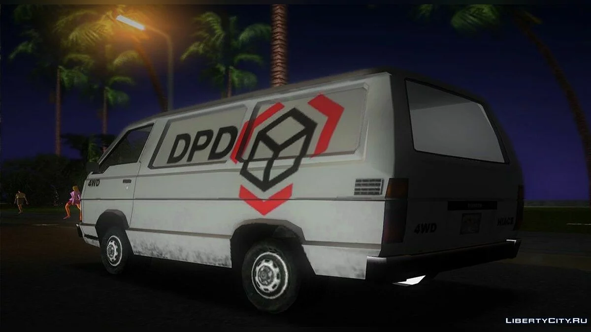 Toyota Hiace DPD '86 / GTA Vice City