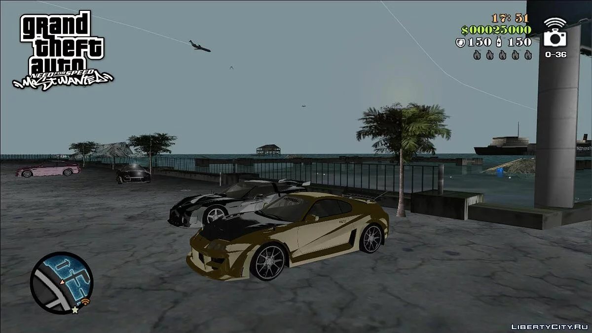 NFSMW 丰田 Supra / 侠盗猎车手:罪恶都市