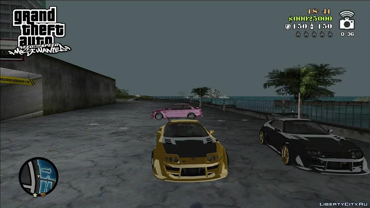 NFSMW 丰田 Supra / 侠盗猎车手:罪恶都市