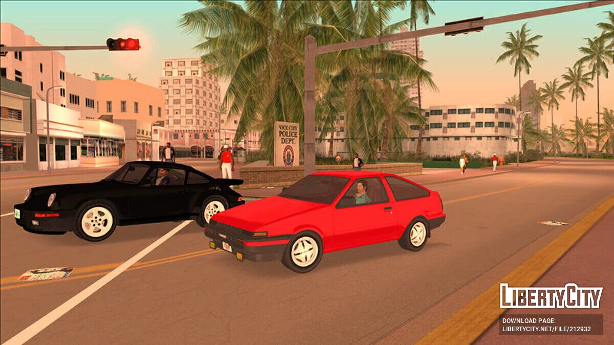Toyota Sprinter Trueno AE86 '85 / جي تي إيه فايس سيتي