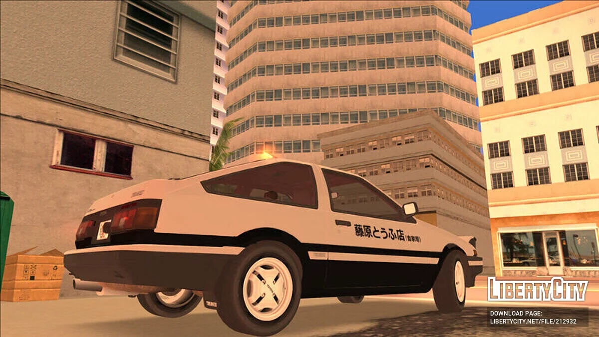 Toyota Sprinter Trueno AE86 '85 / جي تي إيه فايس سيتي