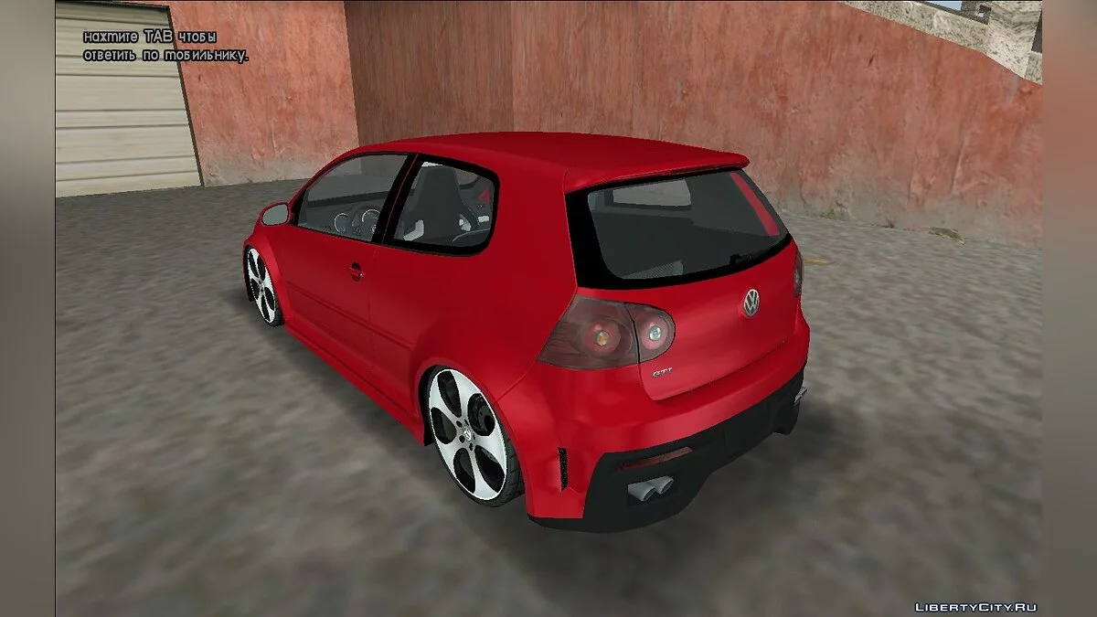 Volkswagen Golf GTI W12 TT Black Revel / GTA Vice City