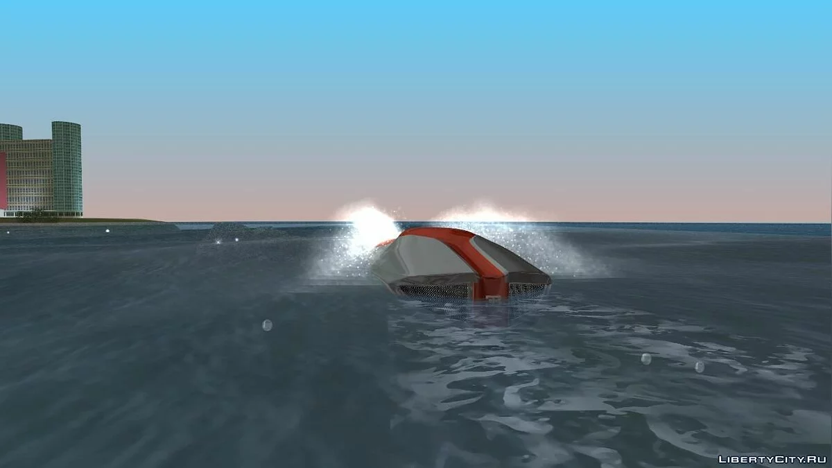 Швидкісна човен Bugatti Sang Bleu / GTA Vice City