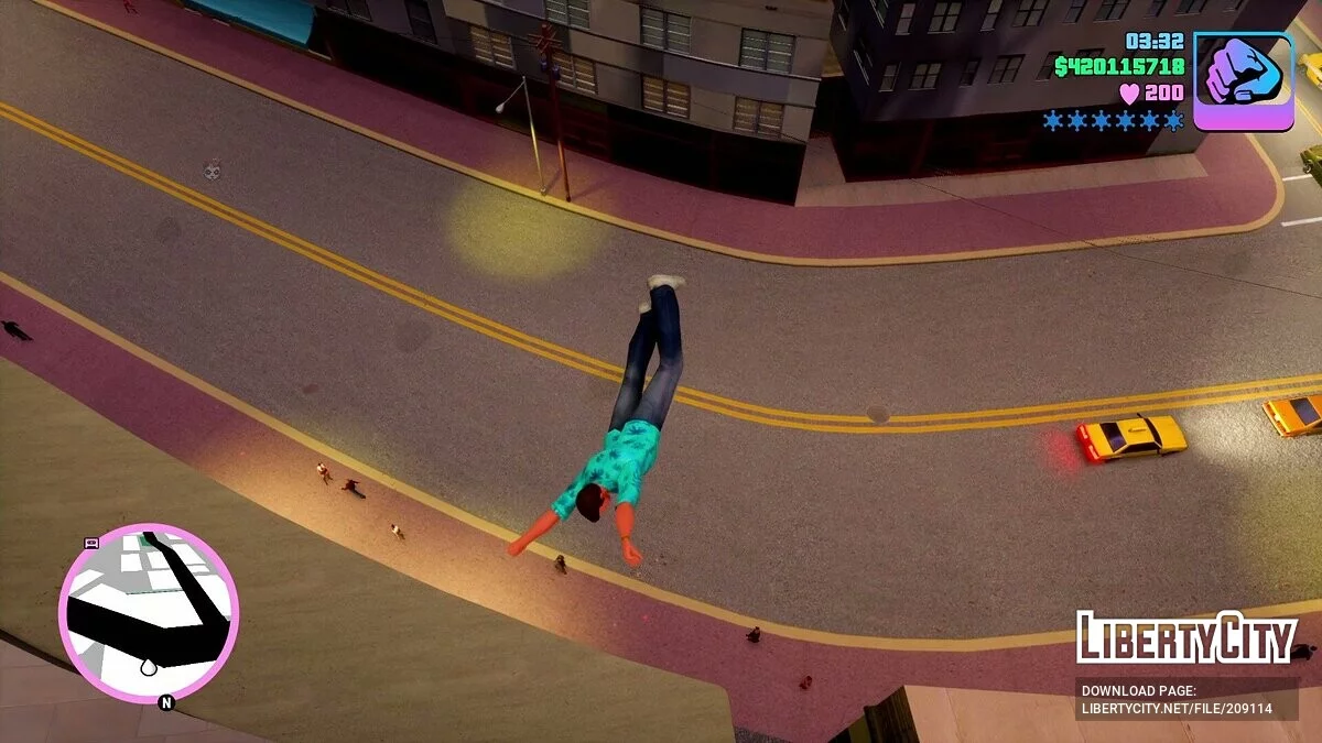 Euphoria Ragdoll Animation / GTA Vice City: The Definitive Edition