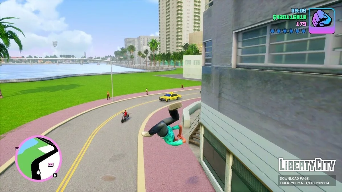 Euphoria Ragdoll Animation / GTA Vice City: The Definitive Edition