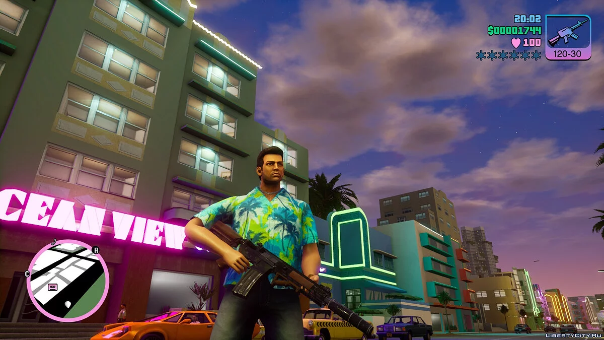 来自英雄萨姆 4 的 M29 步兵突击步枪 / GTA 维斯市:终极版